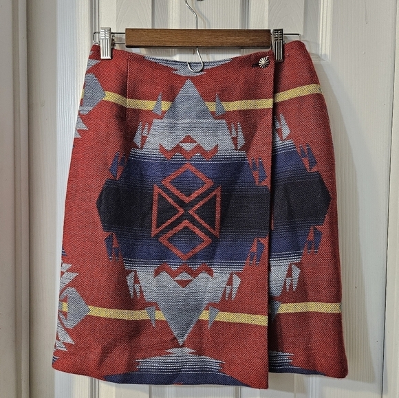 saddle ridge Dresses & Skirts - Saddle Ridge Vintage Collectiob Colorful Equestrian Horse Indian Wool Wrap Skirt